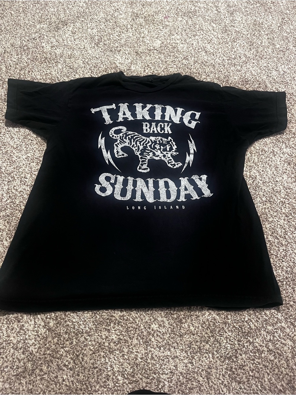Taking Back Sunday Long Island Band Graphic T-Shirt Black Men’s Medium